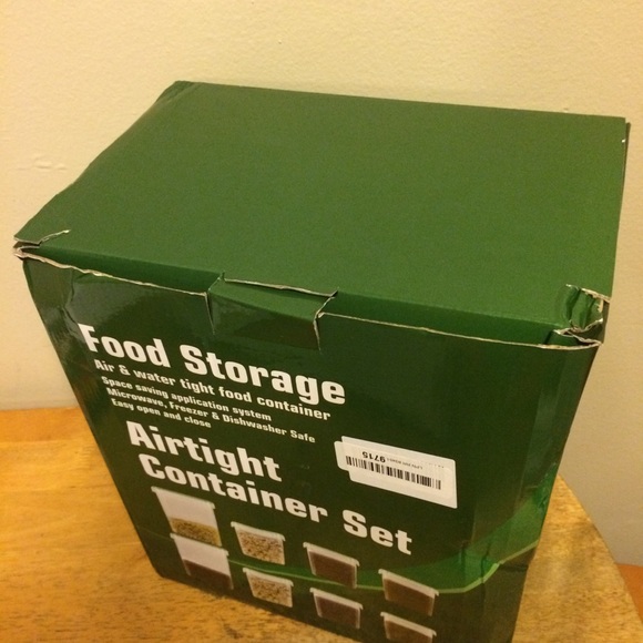 Food storage airtight container set - Picture 3 of 6